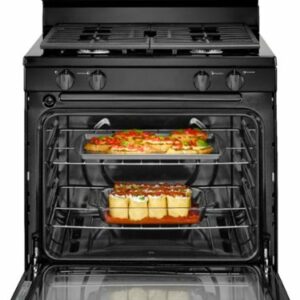 Whirlpool - 5.1 Cu. Ft. Freestanding Gas Range - Black