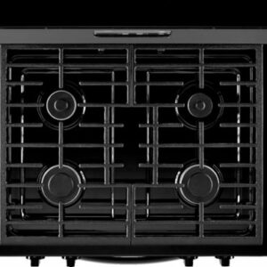 Whirlpool - 5.1 Cu. Ft. Freestanding Gas Range - Black