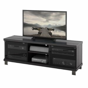 CorLiving - Holland TV Stand, for TVs up to 75" - Ravenwood Black