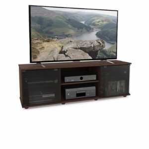 CorLiving - Fiji Maple Wooden TV Stand, for TVs up to 75" - Urban Maple