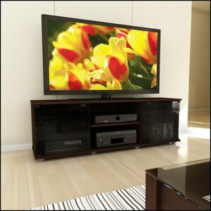 CorLiving - Fiji Maple Wooden TV Stand, for TVs up to 75" - Urban Maple