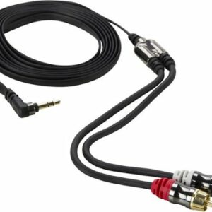 Scosche - AUX Connect Premium AUX to RCA Audio Cable - Black