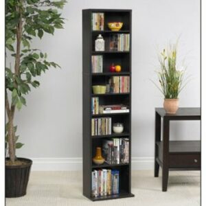 Atlantic - Summit Media Storage Cabinet - Espresso