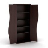 Atlantic - Venus Media Storage Cabinet - Espresso