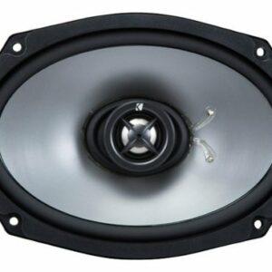 KICKER - PS 6" x 9" Coaxial Speakers (Pair) - Black/Silver