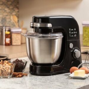 Hamilton Beach - 7-Speed Tilt-Head Stand Mixer - Black