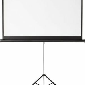 Insignia™ - 75" Tripod Projector Screen - Black/White