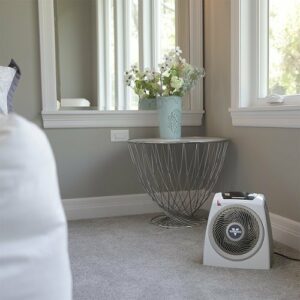 Vornado - Vortex Electric Heater with Auto Climate - White/Champagne