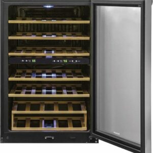 Frigidaire - 38-Bottle Wine Cooler - Stainless Steel