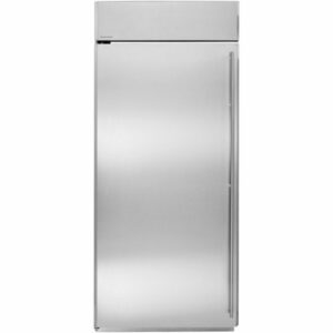 Monogram - 21.9 Cu. Ft. Upright Freezer - Stainless Steel