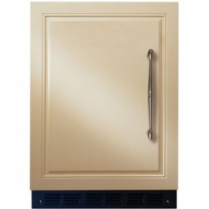 Monogram - 5.4 Cu. Ft. Built-In Mini Fridge - Custom Panel Ready