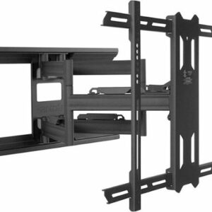 Kanto - Full-Motion TV Wall Mount for Most 39" - 80" TVs - Extends 24" - Black