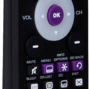 RCA - 3-Device Backlit Universal Remote - Black