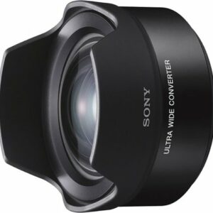 Sony - Wide Converter Lens for Select E-Mount Cameras - Black