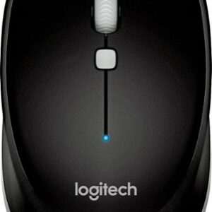 Logitech - M535 Bluetooth Optical Ambidextrous Mouse - Black