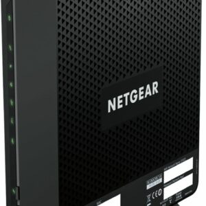 NETGEAR - Nighthawk AC1900 Router with DOCSIS 3.0 Cable Modem - Black