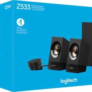 Logitech - Z533 Multimedia Speakers (3-Piece) - Black