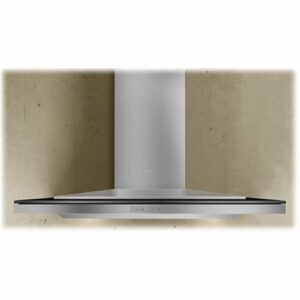 Zephyr - Arc Collection Layers 42" Range Hood - Stainless Steel/Black Glass