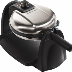 Hamilton Beach - Belgian Waffle Maker - Stainless Steel