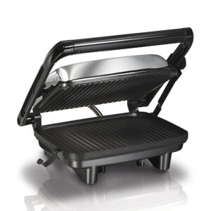 Hamilton Beach - Panini Press Gourmet Sandwich Maker - BLACK