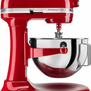 KitchenAid - Professional 5 Plus Series 5 Quart Bowl-Lift Stand Mixer - KV25G0XER - Empire Red