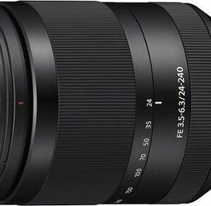 Sony - FE 24-240mm f/3.5-6.3 OSS Full-Frame E-Mount Telephoto Zoom Lens - Black