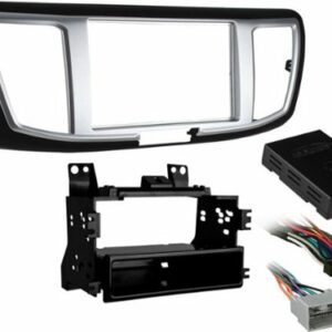 Metra - Dash Kit for Select 2013-2017 Honda Accord DIN DDIN - Black