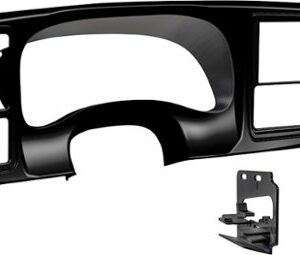 Metra - Dash Kit for Select 1999-2002 GM Full-Size Trucks and SUVs DDIN - Matte Black