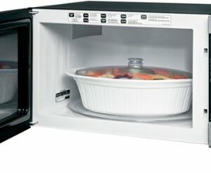 GE - 2.0 Cu. Ft. Full-Size Microwave - Stainless Steel