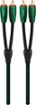 AudioQuest - Evergreen 65.6' RCA-to-RCA Interconnect Cable - Black/Green