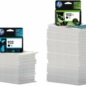 HP - 932XL High-Yield Ink Cartridge - Black