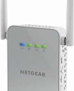 NETGEAR - Powerline AC1000 Wi-Fi Access Point and Adapter - White