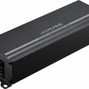 Alpine - Power Pack 180W Class D Bridgeable Multichannel Amplifier with High-Pass Filter - Black