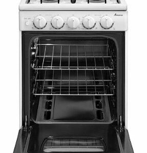 Amana - 20" 2.6 Cu. Ft.  Freestanding Gas Range - White