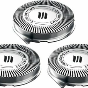 Philips Norelco - Shaving Heads for Shaver Series 3000, 2000, 1000 and Click & Style, SH30/52 - Silver