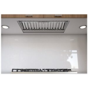 Zephyr - Essentials Power Monsoon I 46" Externally Vented Range Hood - Stainless Steel