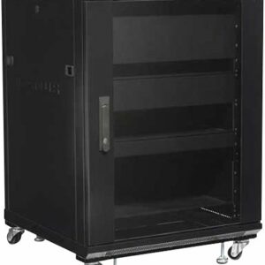 Sanus - Component 100 Series 15U A/V Rack - Black