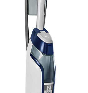 BISSELL - PowerFresh Deluxe Corded Steam Mop - Brite White/Saphire Waltz