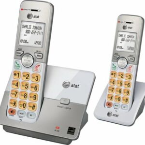 AT&T - EL51203 DECT 6.0 Expandable Cordless Phone System - Silver