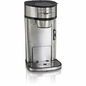 Hamilton Beach - Single Serve Coffee Maker - Stainless Steel