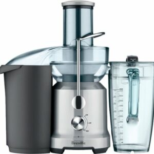 Breville - Juice Fountain® Cold Electric Juicer - Silver