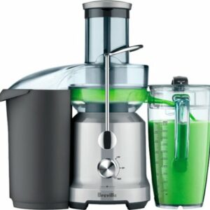 Breville - Juice Fountain® Cold Electric Juicer - Silver