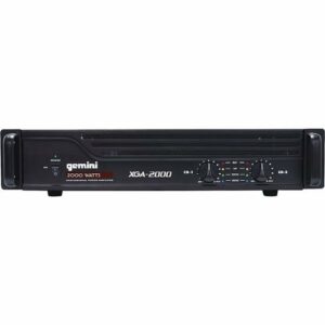 Gemini - XGA-2000 Professional Power Amplifier - Black