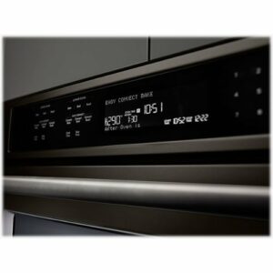 KitchenAid - 30" Built-In Double Electric Convection Wall Oven - Black Stainless Steel