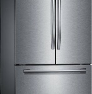 Samsung - 25.5 Cu. Ft. French Door Refrigerator with Internal Water Dispenser - Stainless Steel