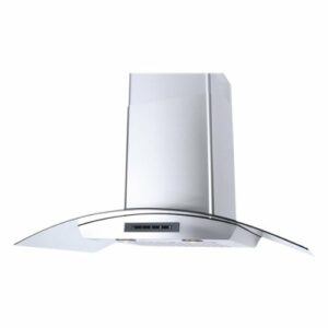 Windster Hoods - 36" Convertible Range Hood - Stainless Steel/Glass