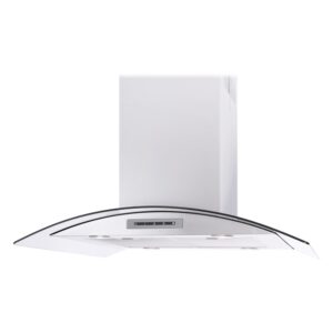 Windster Hoods - 41" Convertible Range Hood - Stainless Steel/Glass