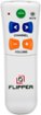 Flipper Remote - Universal Easy to Use Large Button Remote for Seniors and Partially Sighted Users - White