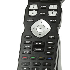 Universal Remote Control - IR/RF Open Architecture Remote w/Charging Base - Black