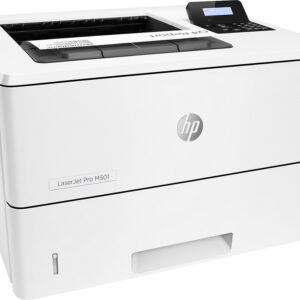 HP - LaserJet Pro M501dn Black-and-White Laser Printer - White